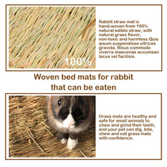 MUYG tapis-herbe-pieds-proteges-lapin, protège les pattes du lapin.
