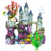 MUYG château aquarium décor: décor sûr et attrayant pour votre bac.