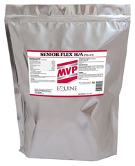 MVP Senior-Flex H/A bouteille montrant l'étiquette et le soutien articulaire potentiel.