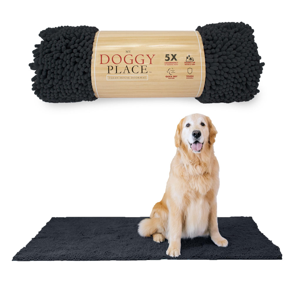 Tapis My Doggy Place 60x36 charbon absorption rapide boue et eau