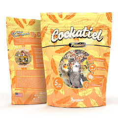 Mélange Mycelium Calopsitte Premier, nutriments essentiels pour calopsittes actives.