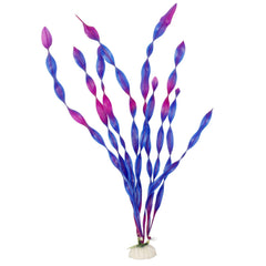 MyLifeUNIT algue artificielle violet-feuillage-doux : feuilles douces pour nager et se cacher