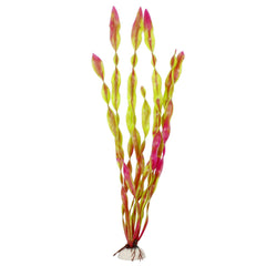 MyLifeUNIT plante aquarium plastique avec base céramique, sûre pour poissons.
