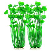 MyLifeUNIT plantes artificielles d'aquarium vertes, hauteur 400 mm, décor sûr pour les poissons