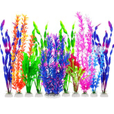 MyLifeUNIT ensemble de 10 plantes bleues pour décorer l'aquarium