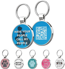 MYLUCKYTAG badge code QR pour chien et chat, sécurise les retrouvailles.