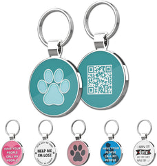 MYLUCKYTAG tag-qr-collier: accès rapide au profil animal.