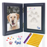 MYPAWLETS cadre bois empreinte patte: cadre élégant pour afficher empreinte et photo.