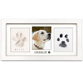 MYPAWLETS cadre empreinte patte chien chat, cadre élégant pour souvenir durable.