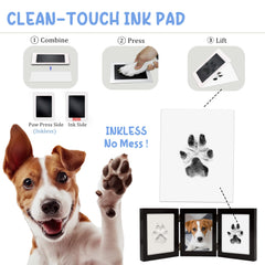 MYPAWLETS encre sans contact, impression propre et sûre.