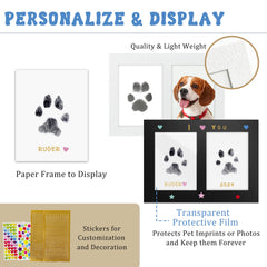 MYPAWLETS papier empreinte patte pour souvenirs durables