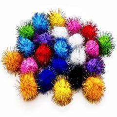 Balles chat scintillantes MYYZMY, ensemble de 24 pour divertir et stimuler l’agilité.