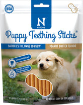 N-Bone chiot dentition avec batonnet saveur beurre de cacahuète, pratique pour mâcher.