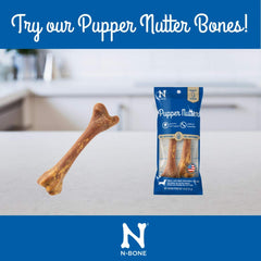 N-Bone Pupper Nutter sans blé maïs et soja, choix sans allergènes