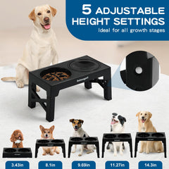 NAHANGPET hauteur réglable adaptée à la taille du chien ou du chat.