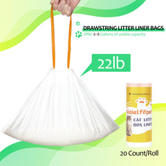 Naielfopet sacs-litiere-anti-odeur-46cm-32cm: contrôle des odeurs.
