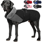 Manteau Nanaki pour grand chien, imperméable avec doublure polaire, idéal pour l'hiver.
