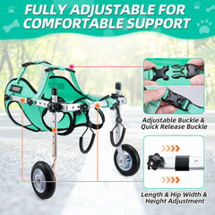 Nasjac chaise roulante ajustable, adaptée à différentes tailles pour un ajustement optimal.
