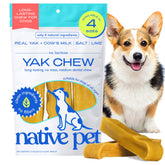 Native Pet fromage yak Himalayan – emballage visible, récompense naturelle pour chien.