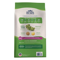 Natural Balance croquettes petits chiens, texture adaptée et nutrition végétale.