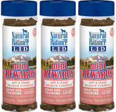 Natural Balance Mini Rewards saumon — emballage visible, récompense légère pour l'entraînement.