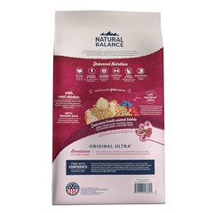 Natural Balance Original Ultra Chat: sac de 15 lb prêt à l’emploi pour repas quotidiens.