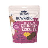 Natural Balance Rewards biscuits croquants emballage clair pour petit chien