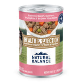 Natural Balance Health Protection saumon-bouillon: protéines digestibles et saveur riche.