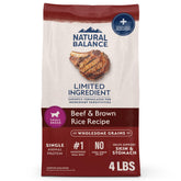 Natural Balance Small-Breed croquettes boeuf et riz brun parfaites pour petites races
