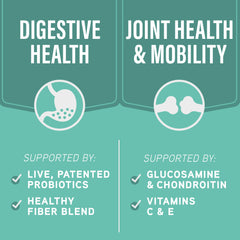 Probiotiques vivants dans Natural Balance Specialized Nutrition, soutien digestif potentiel