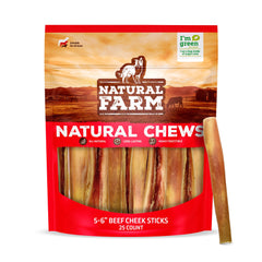 Bâton Natural Farm joues-boeuf pack 25, pratique pour chien.