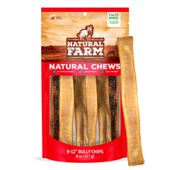 Natural Farm Bully Chips joie boeuf : récompense durable pour chien.