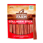 Natural Farm bouchées collagène pour chiens, emballage clair et pratique.