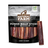 Natural Farm emballage des friandises 2 en 1 pour chiens, pratique et sûr.