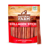Natural Farm friandises collagene sans odeur, emballage clair pour chiens actifs
