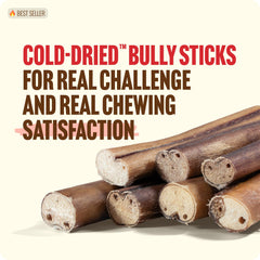 Natural Farm Bully Stick montre environ 20g de proteine par baton.