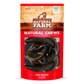 Natural Farm sabots de boeuf pack de 12 pour chiens – récompense et mastication