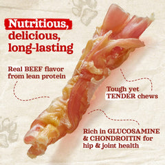 Natural Farm Tendons de bœuf Extra‑Épais – sans hormones et sans additifs pour un choix naturel.