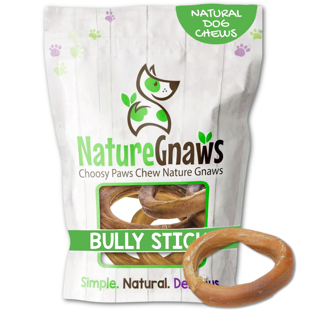 Nature Gnaws anneau bully pour chien, récompense durable pour chiens agressifs