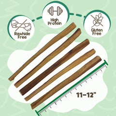 Nature Gnaws Bully Sticks – sans odeur, expérience domestique plus agréable.