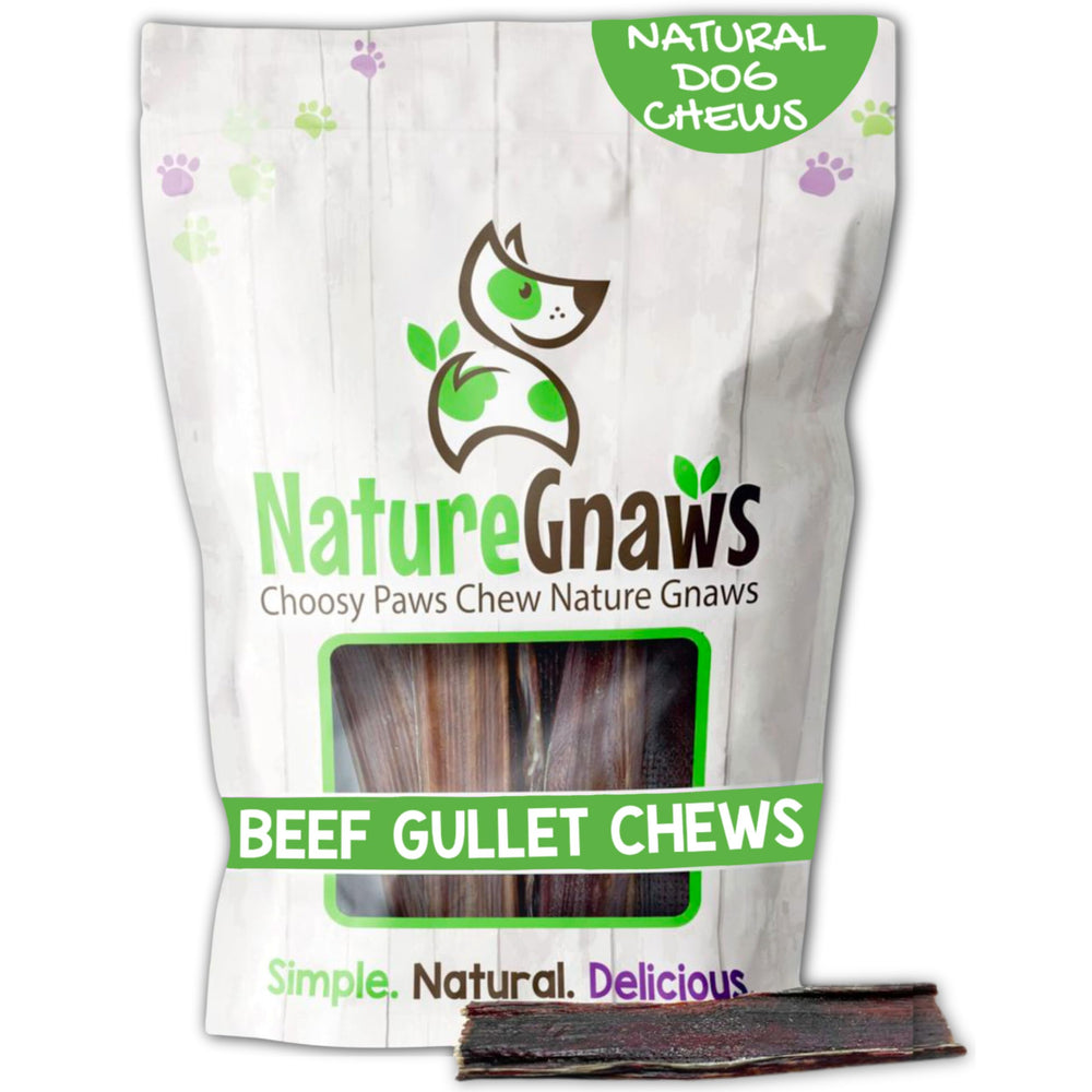 Nature Gnaws Goulet Boeuf Petit Chien – aperçu, agréable à mâcher pour petits chiens.
