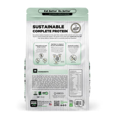 Nature's HUG croquettes sans céréales pour chat, protéine durable et facilité de digestion.