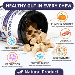 Probiotiques Nature Target pour chiens, digestion optimale et confort intestinal.