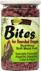Nature Zone Nutri Bites pour dragon barbu — emballage prêt à nourrir facilement.