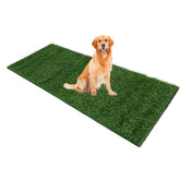 Naturei tapis herbe pour chien 120x36, zone potty pratique et sûre.