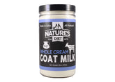 Lait chèvre Nature's Diet en emballage prêt à reconstituer pour un repas nourrissant.