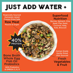 Nature's Diet Simply Raw bouillon-os boeuf, goût riche et hydratation