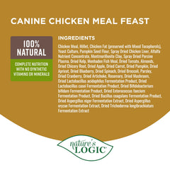NATURE'S LOGIC sans blé, maïs, riz et soja, option hypoallergénique
