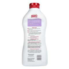 Nature's Miracle après-shampooing contrôle odeur skunk lavande: adoucit le poil.
