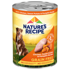 Nature’s Recipe – poulet comme ingrédient principal, boîtes 13 oz, repas nourrissant.